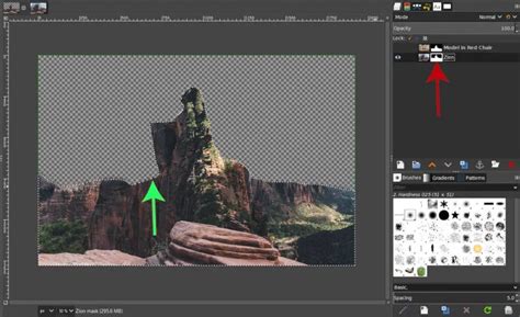 Layer Mask for Shadow in GIMP