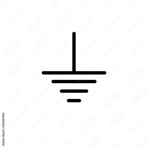 GND electronic symbol