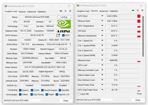 GPU-Z showing VRAM type