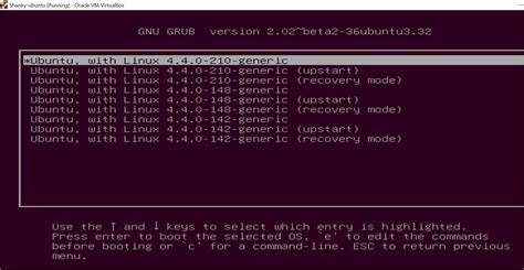 GRUB Access in Ubuntu