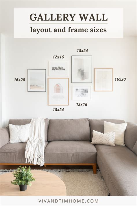 Gallery Wall Layout Template