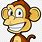 Gambar Kartun Monyet