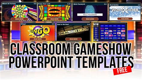 Game Show Powerpoint Templates