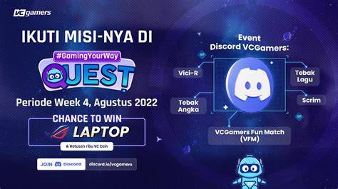 Gamers Discord Cuan Virtual