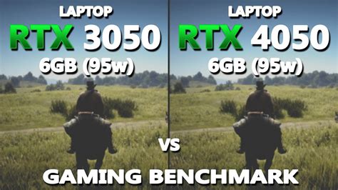 Gaming Performance RTX 3050 vs RTX 4050
