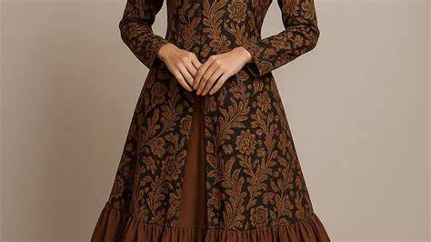 Gamis Batik Rempel Modis 2025