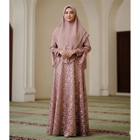 Gamis Brokat Payet 2025