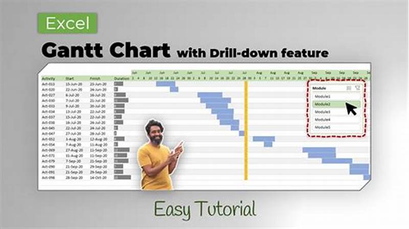 Gantt Chart Using Pivot Table In Excel