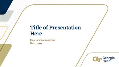 Gatech Ppt Template