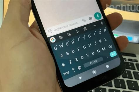 Gboard on smartphone