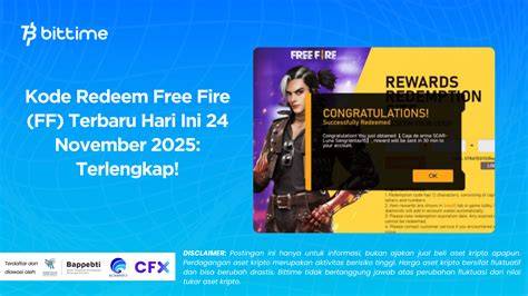 Geger Kode Redeem FF Terbaru