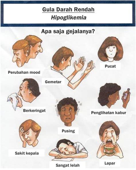 Gejala gula darah rendah