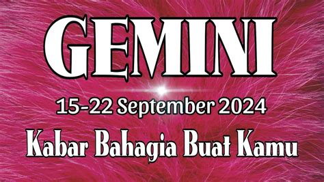 Gemini bahagia