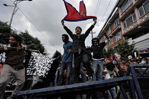 Gen Z Nepal Berdemo