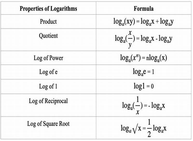 General Form Of Logarithmic Function