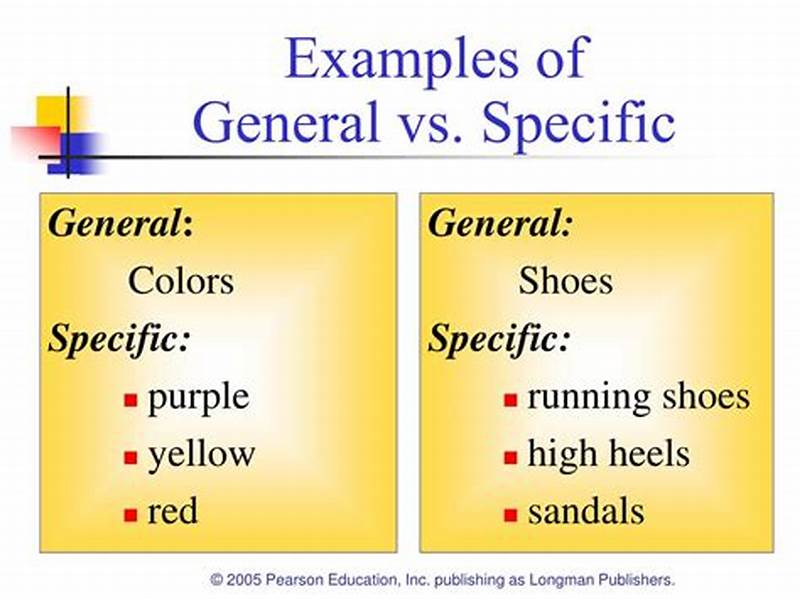 General Specific Pattern