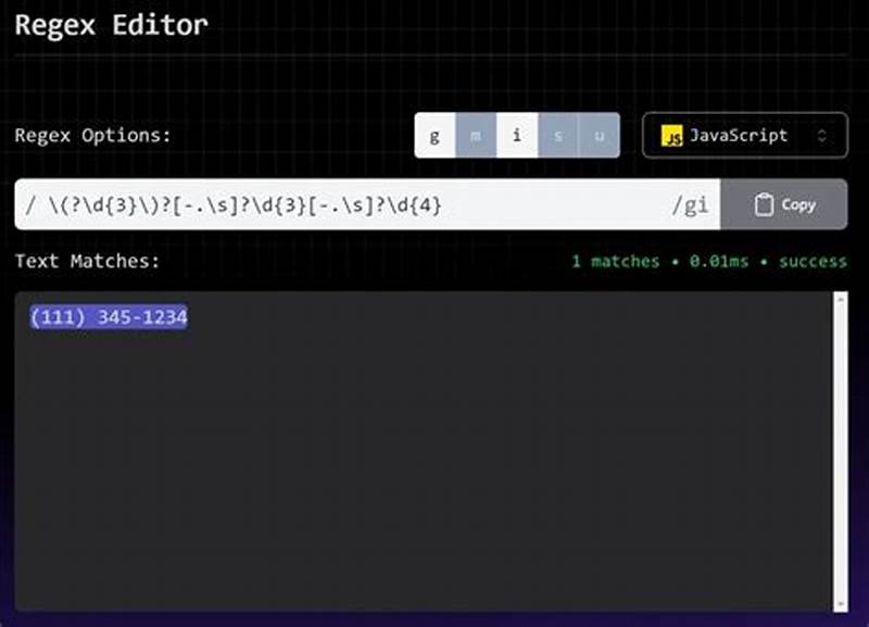 Generate Regex Pattern