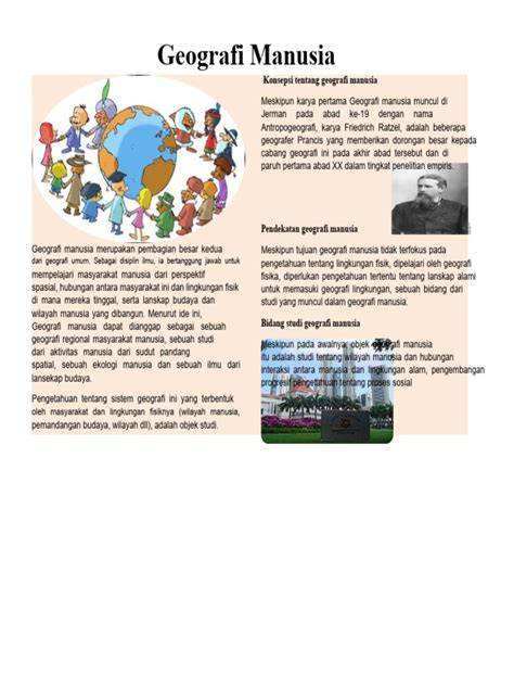 Geografi Manusia