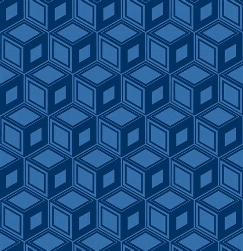 Geometric Cube Pattern