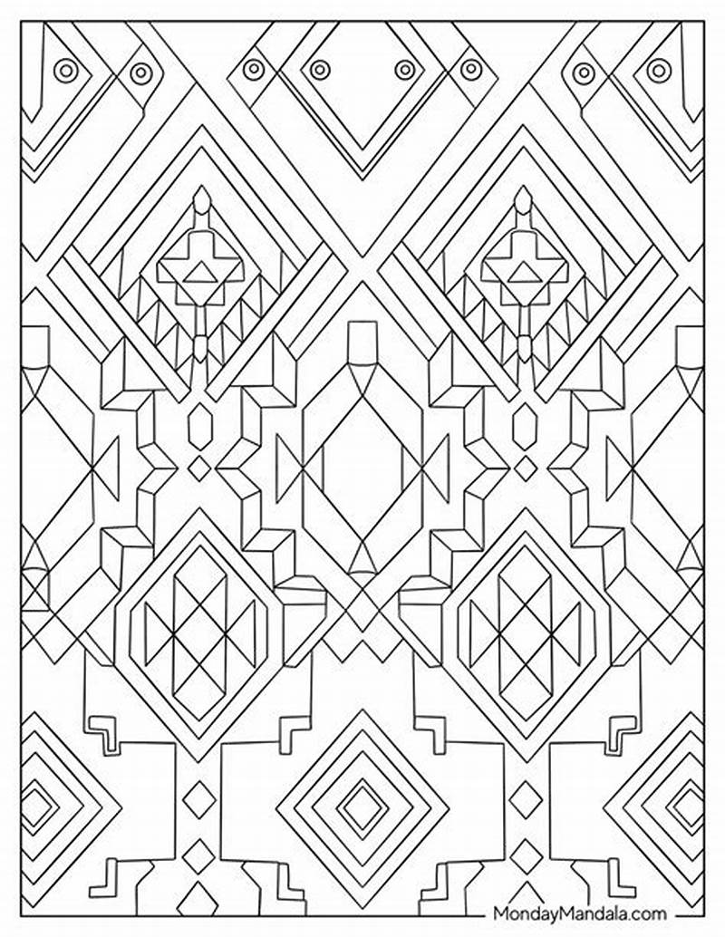 Geometry Coloring Pages Printable