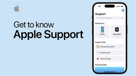 Get Help from Apple Support