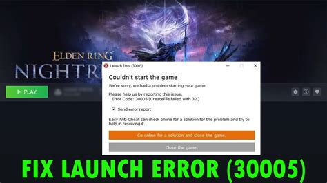 Understanding Nightreign Error Code 30005