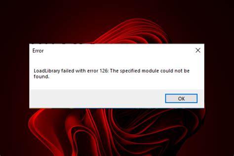 Understanding Error Code 126