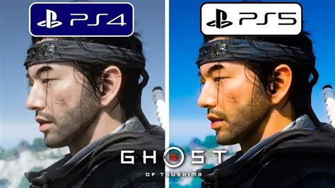 Ghost of Tsushima PS5 vs PS4 Graphics