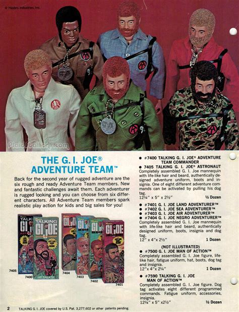 Gi Joe Adventure Team Catalog