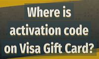 Gift Card Activation Code