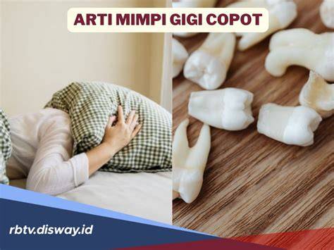Ilustrasi gigi copot dalam mimpi