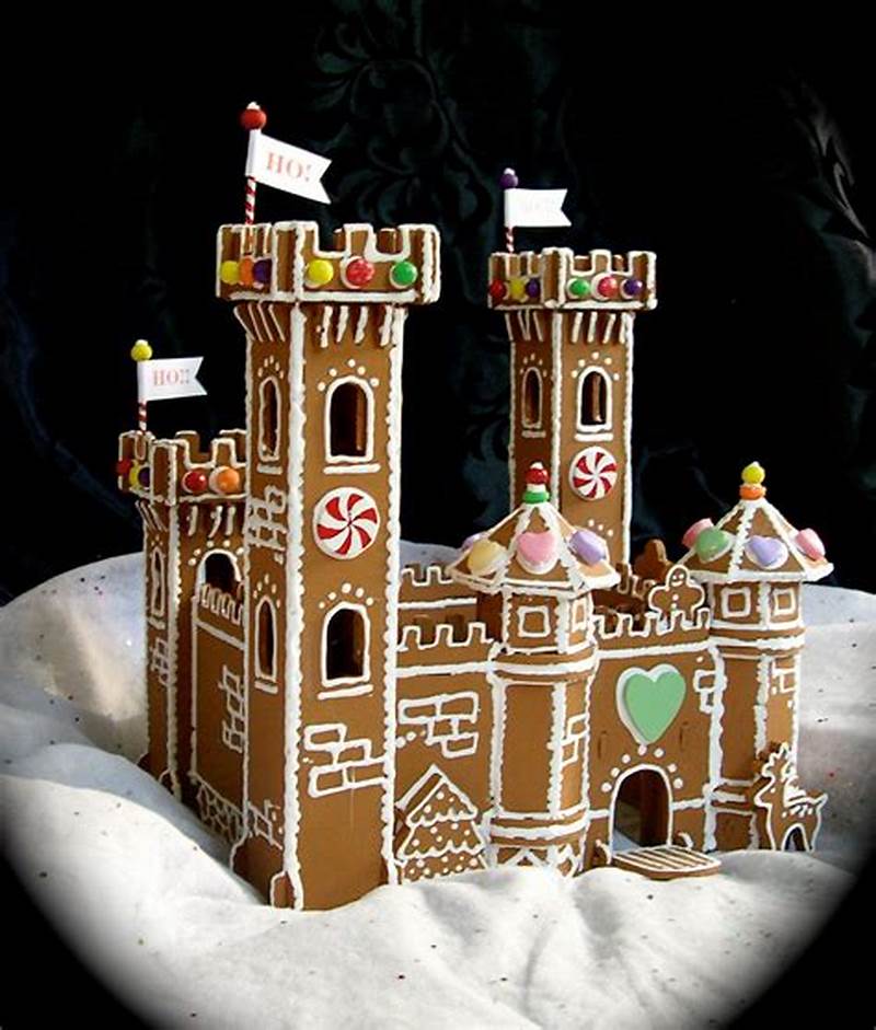 Gingerbread Castle Pattern