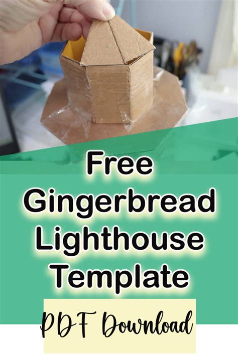 Gingerbread Lighthouse Template