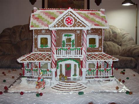 Gingerbread Mansion Template