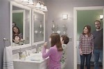 Girl Lowe's Newest Bathroom Commercial