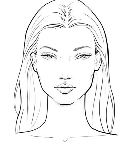 Girl Perfect Face Template