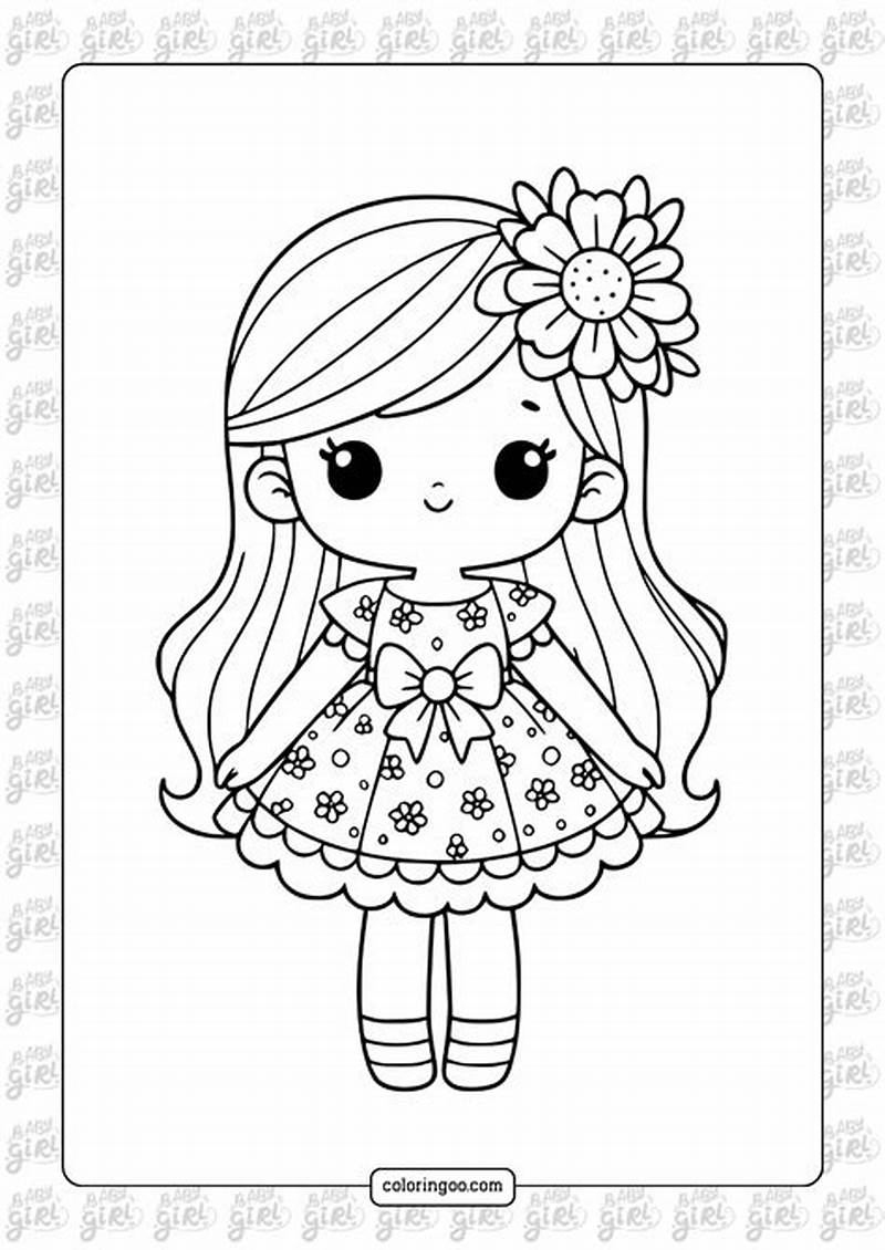 Girls Coloring Sheet