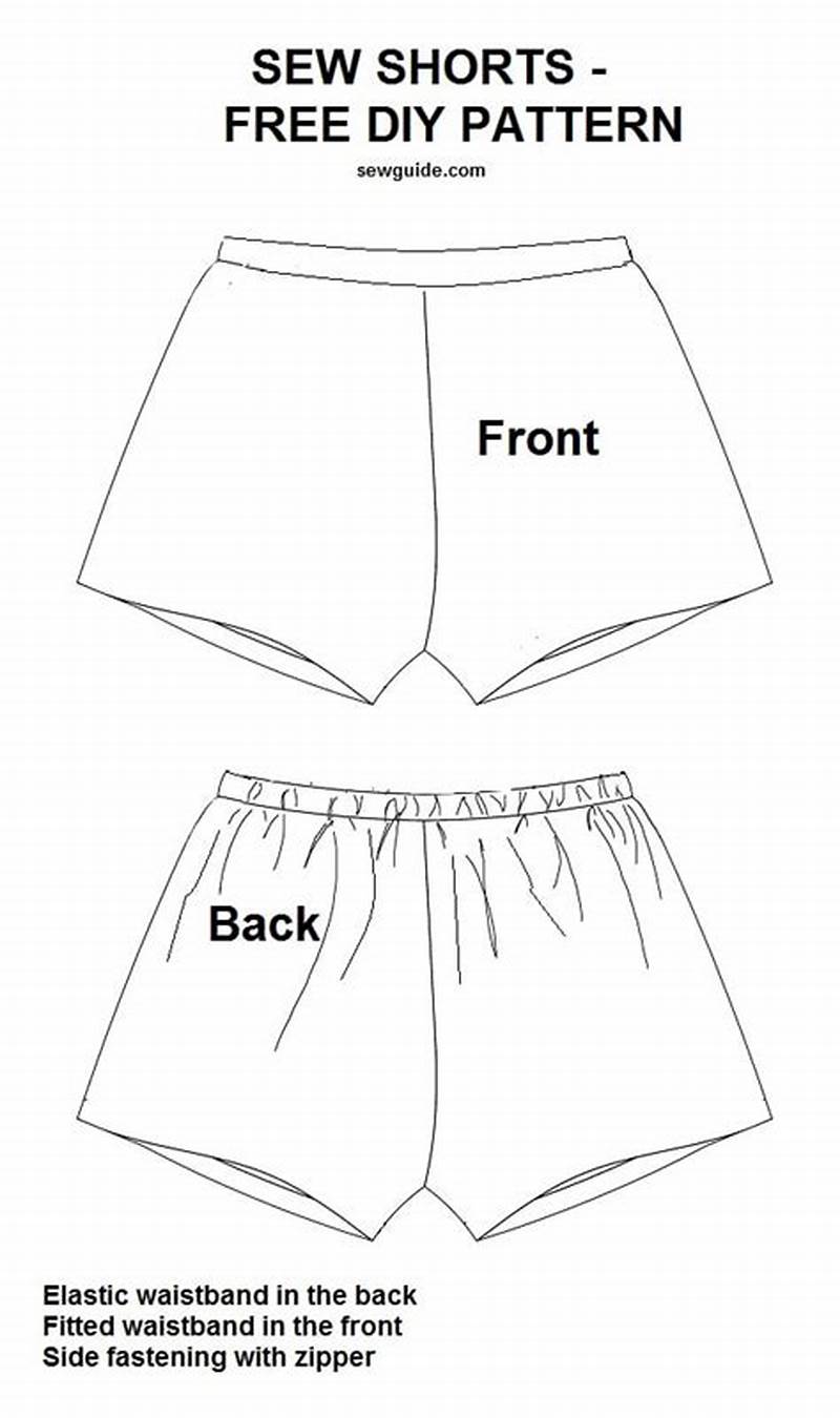 Girls Shorts Pattern
