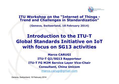 Global Standards Initiative ITU