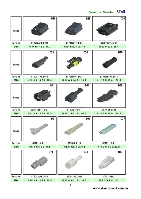 Gm Electrical Connector Catalog