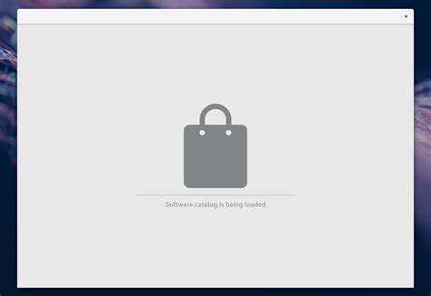 Gnome-software Software Catalog Is Being Loaded