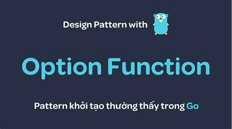 Go Option Pattern