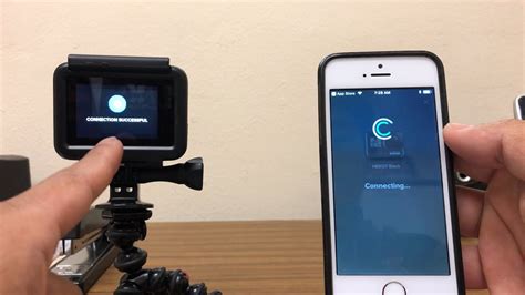 GoPro Connected to Phone
