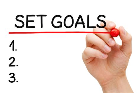 Goal Setting Strategies