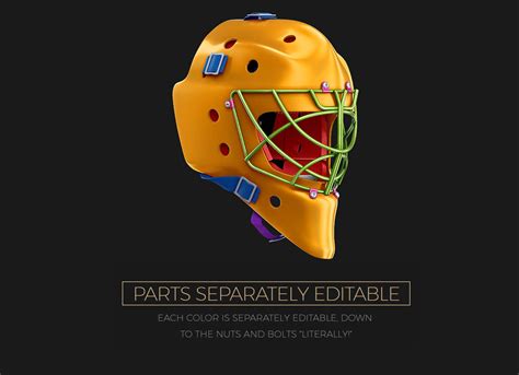 Goalie Mask Template