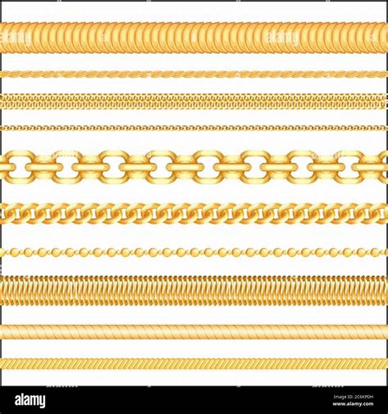 Gold Chain Pattern