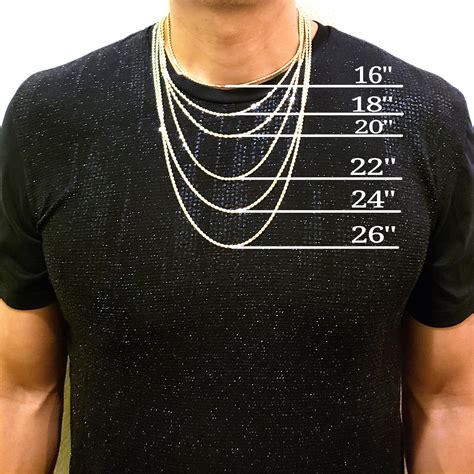 Gold Chain Sizes