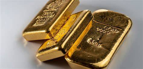 Gold bullion bars