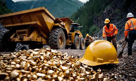 Gold mining operation