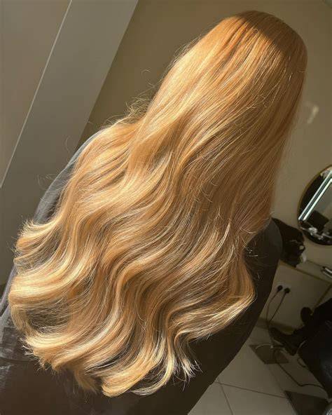 Golden Blonde Hair